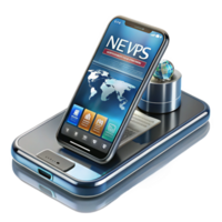 Secure Mobile Network Access NEVPS Global Connectivity png