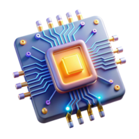 Advanced Microchip Technology Circuitry, Processing, and Innovation png