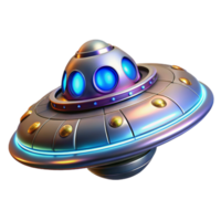 wonderful classic 3D Render of a Futuristic Spaceship authentic png