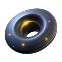wonderful rustic 3D Render Cosmic Torus Abstract Background original png