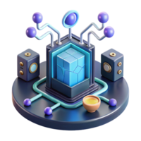 Networked Cube Data Processing and Audio System png