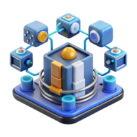 Integrated System Architecture Modular Design, Network Connectivity, and Data Processing png