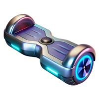 dramatic rustic Futuristic Hoverboard 3D Render 4K png