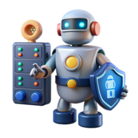 Robot Security System Automated Protection Control png