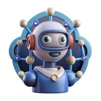 Friendly Robot AI, Network, Technology, Connection, Digital, Cute, Innovation, Future, Automation, Smart png