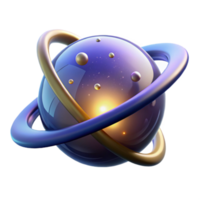 elegant traditional 3D Render Shiny Planet Abstract Background authentic png