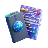 Futuristic Journal Circuit Notebook Digital Diary Tech Notes png