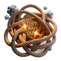 Untangling Complexity Finding Paths Through Chaos png