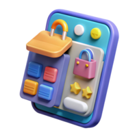 Mobile Shopping App UI Design Secure Online Transactions Reviews png