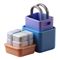 Secure Package Delivery Boxes, Containers, and Cargo Transport png