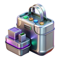 Portable Storage Device with Colored Buttons png