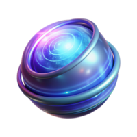 magnificent artistic 3D Abstract Sphere Background detailed png