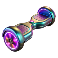 wonderful abstract Futuristic Hoverboard 3D Render high resolution png