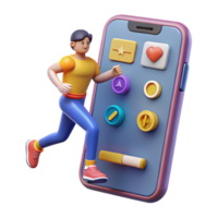 Fast Mobile Interface User Experience Design png