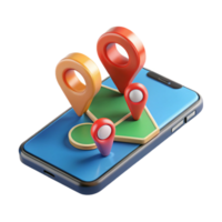 Mobile Navigation Finding Multiple Locations png