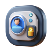 Secure Profile App User Data Protection Privacy png