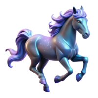 wonderful rustic 3D Render of a Magical Unicorn exclusive png