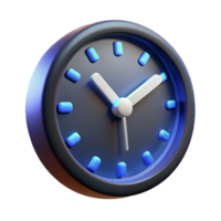 impressive rustic 3D Render Clock Illustration authentic png