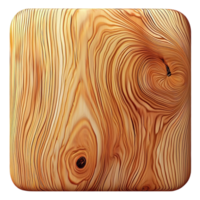 Smooth wooden surface with a swirling grain pattern and a polished golden brown finish png