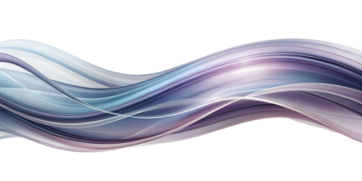Abstract patterns of swirling shapes and vibrant color isolated on transparent background png