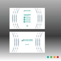 business card template for corporate use vector