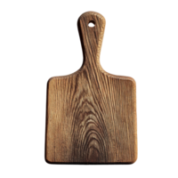 Cutting board with handle on transparent background png