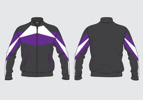 Jacket isolated on gray background design template vector