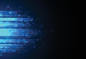 Abstract background with technology circuit board texture. Artificial intelligence electronic board vector