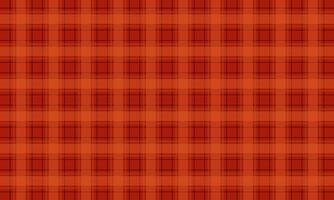 Red and Black Plaid Gingham Seamless Pattern Fabric Background. vector