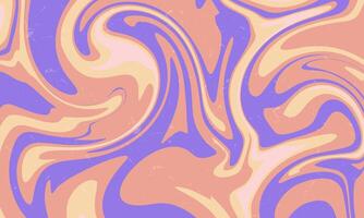 Trendy Purple and Pink Wavy Groovy Background. Design for Banner, Pattern, Wallpaper, and Many More. vector