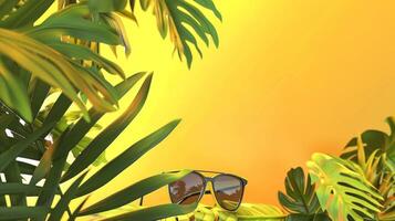 Sunglasses in the jungle photo