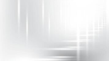 Abstract white and gray color background, straight light beam vector