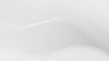 Abstract white and gray color, modern design stripes background with curve lines, wavy pattern, illustrator vector