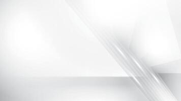 Abstract white and gray color background, straight light beam, vector