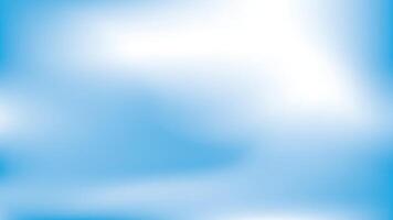 Beautiful clouds, abstract white and blue color gradient background, illustration vector