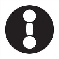 Exclamation Mark Icon Warning, Alert, Notification, Important Info Symbol vector