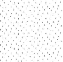Rain seamless pattern. Falling drops of water. graphic line Rain background. vector