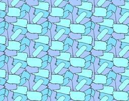 seamless pattern with blue strokes. Graphic line colorful background. hand drawn textured brush strokes and stripes hand painted. vector