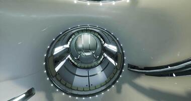 Inside view of the ISS module highlighting modern design features video