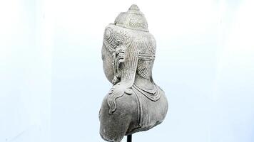stone statue of buddha Rotating video