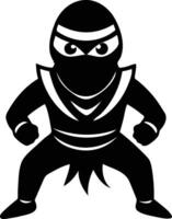 Dynamic Ninja Warrior Silhouette Available on EPS File vector
