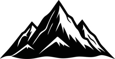 Inspiring Mountain Peaks Available on EPS File vector