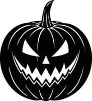 Halloween Pumpkin Silhouette Available on EPS File vector