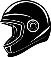 Racing Helmet Silhouette Available on EPS File vector