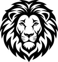 Bold Tribal Lion Head Available on EPS File vector