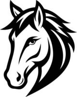 Powerful Stallion Head Artwork Available on EPS File vector