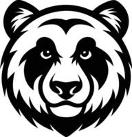 Sitting Panda Silhouette Available on EPS File vector