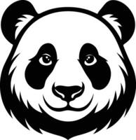 Playful Panda Silhouette Available on EPS File vector