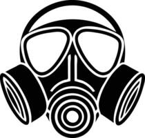 Tactical Respirator Silhouette Available on EPS File vector