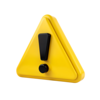 Caution sign displayed to alert and inform people about hazards png